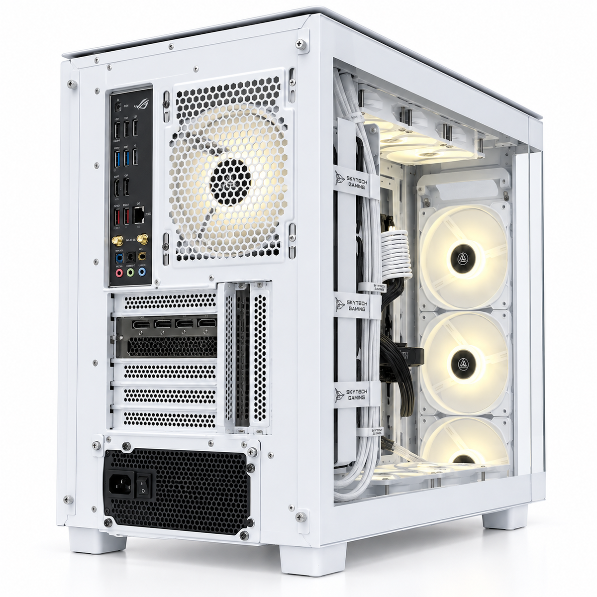 Custom King 95 Gaming PC Ryzen 5 7500X3D 16 GB DDR5 RAM 1 TB SSD NIVIDA RTX 5060 GRAPHICS