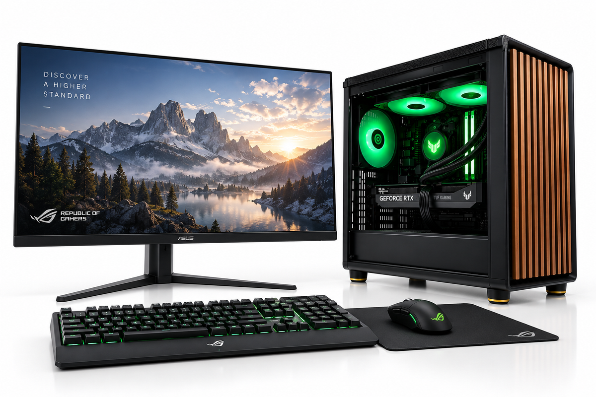 Fractal Design North Ryzen 5 7500X3D 16GB DDR5 RAM 1TB SSD NVIDIA RTX 5060 TI GRAPHICS