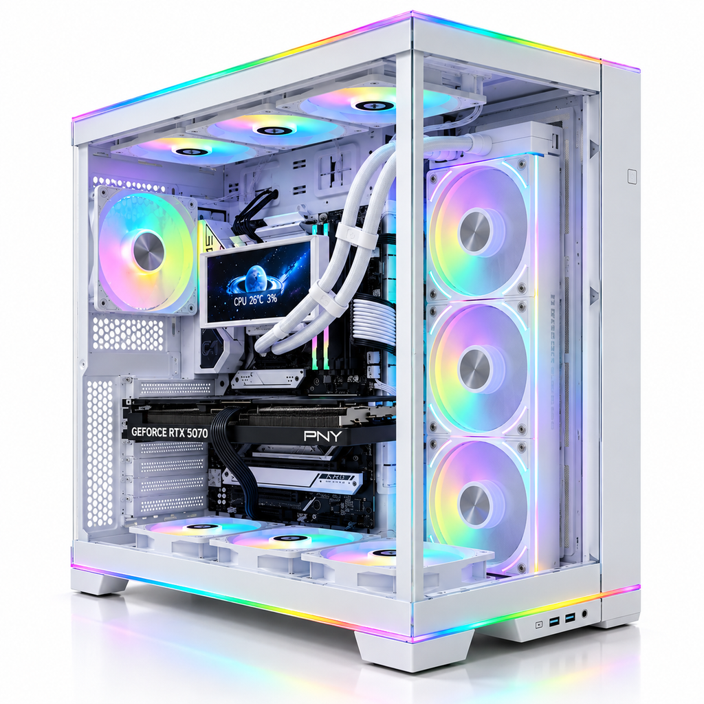 Lian Li 011 Dynamic RGB High-Performance i9 RTX 5070 Gaming PC