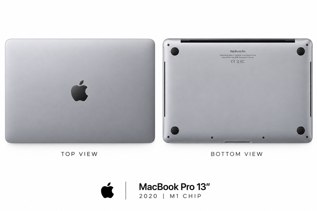 2020 Apple Macbook Pro 13' M1 Processor 256GB SSD 16GB Ram with Touch Bar