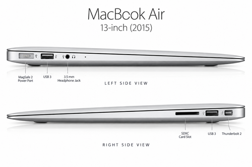 2015 Apple Macbook Air 13" i5 8GB 128 GB SSD