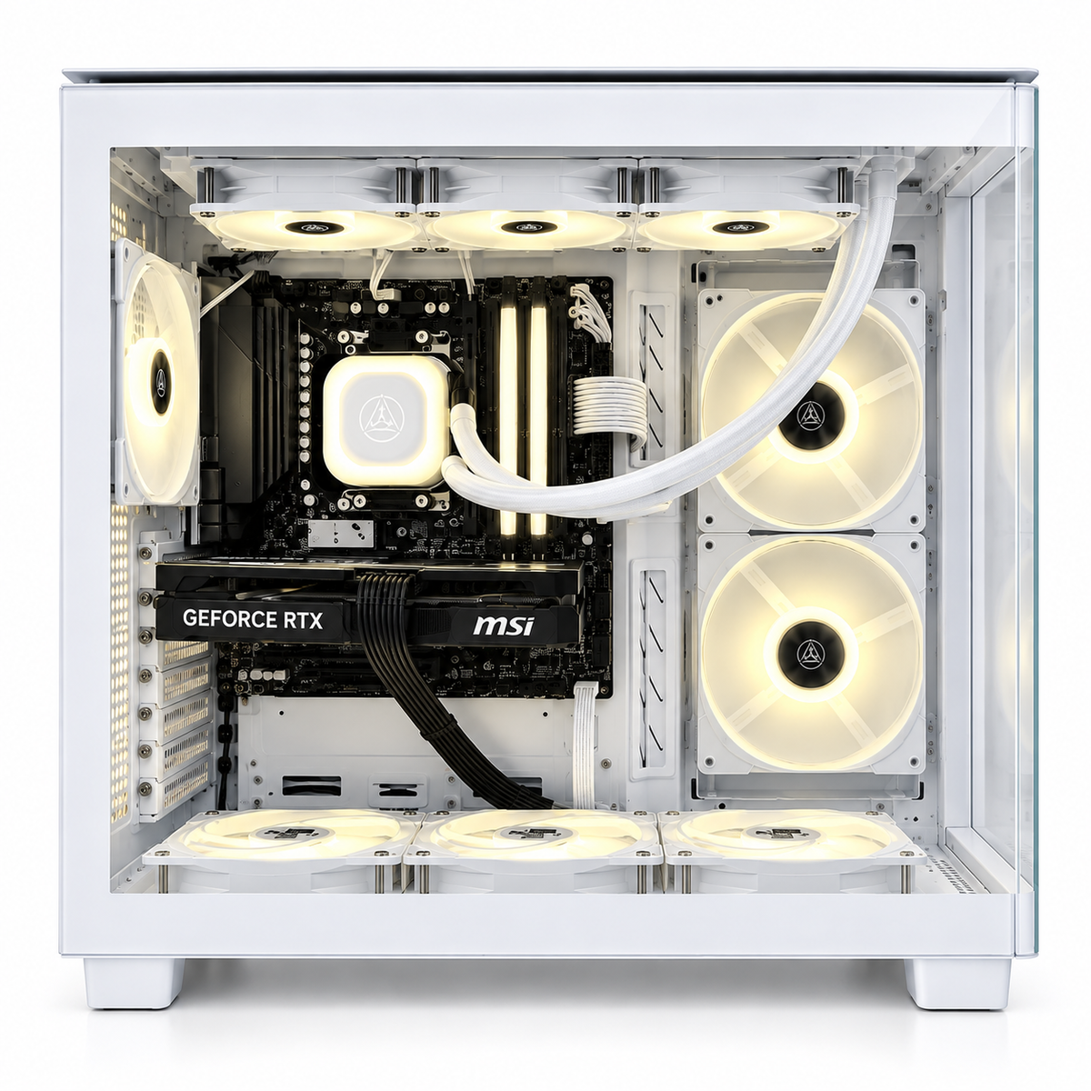 Custom King 95 Gaming PC Ryzen 5 7500X3D 16 GB DDR5 RAM 1 TB SSD NIVIDA RTX 5060 GRAPHICS
